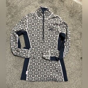 Kari Traa Rose Quarter Zip Nordic gorpcore merino ski base layer